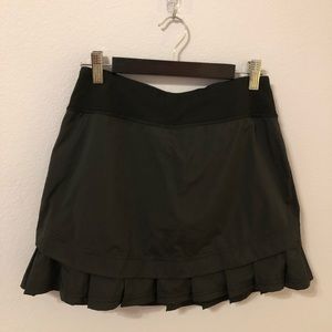 Ivivva Girls Black Ruffle Skirt